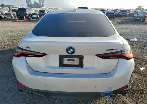 2023 BMW I4 Edrive 35 z USA, uszkodzony, nr VIN WBY43AW08PFP59037